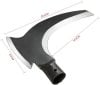 Double-Blade Machete Scythe – High Manganese Steel Cutting Tool for Wood, Trees & Garden Grass Trimming