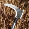 Double-Blade Machete Scythe – High Manganese Steel Cutting Tool for Wood, Trees & Garden Grass Trimming