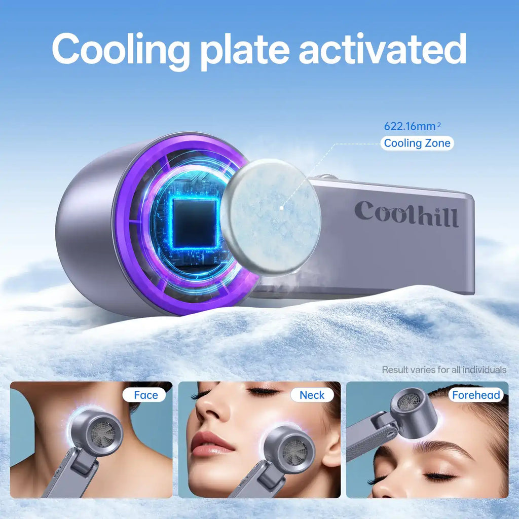 🔥 Limited-time 50% off—Quick-Cooling Frost Technology, Portable Handheld Fan.